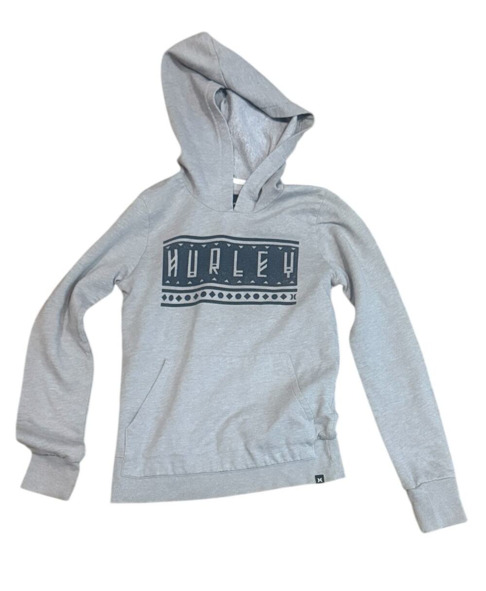 Hurley Boys Gray Hoodie XS